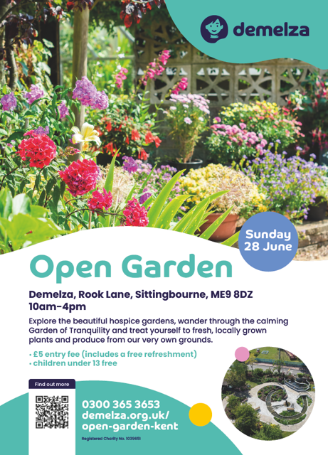 demelza open garden
